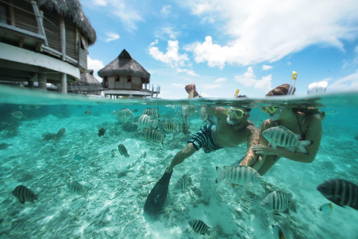 tahiti sous l'eau